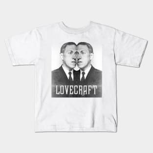 Lovecraft Eldritch Portrait Kids T-Shirt